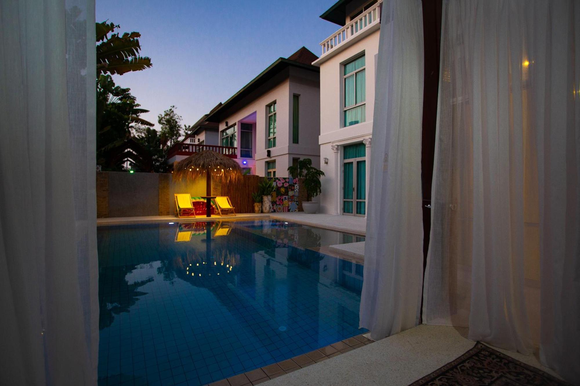 Nagawari Art Maldives Pattaya Villa Na Chom Thian Ngoại thất bức ảnh
