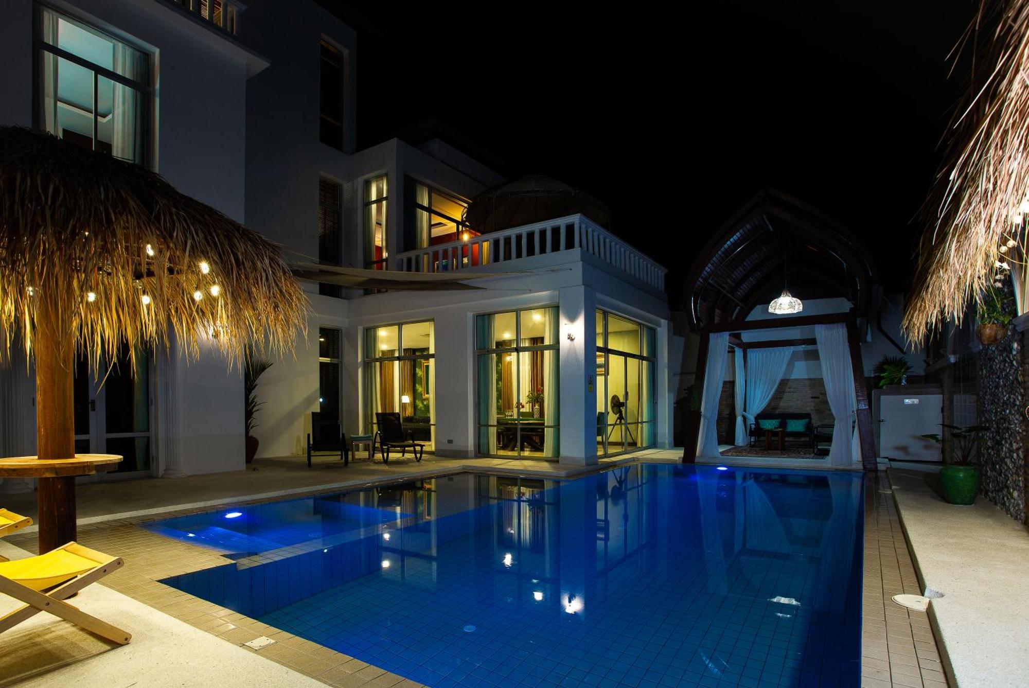 Nagawari Art Maldives Pattaya Villa Na Chom Thian Ngoại thất bức ảnh