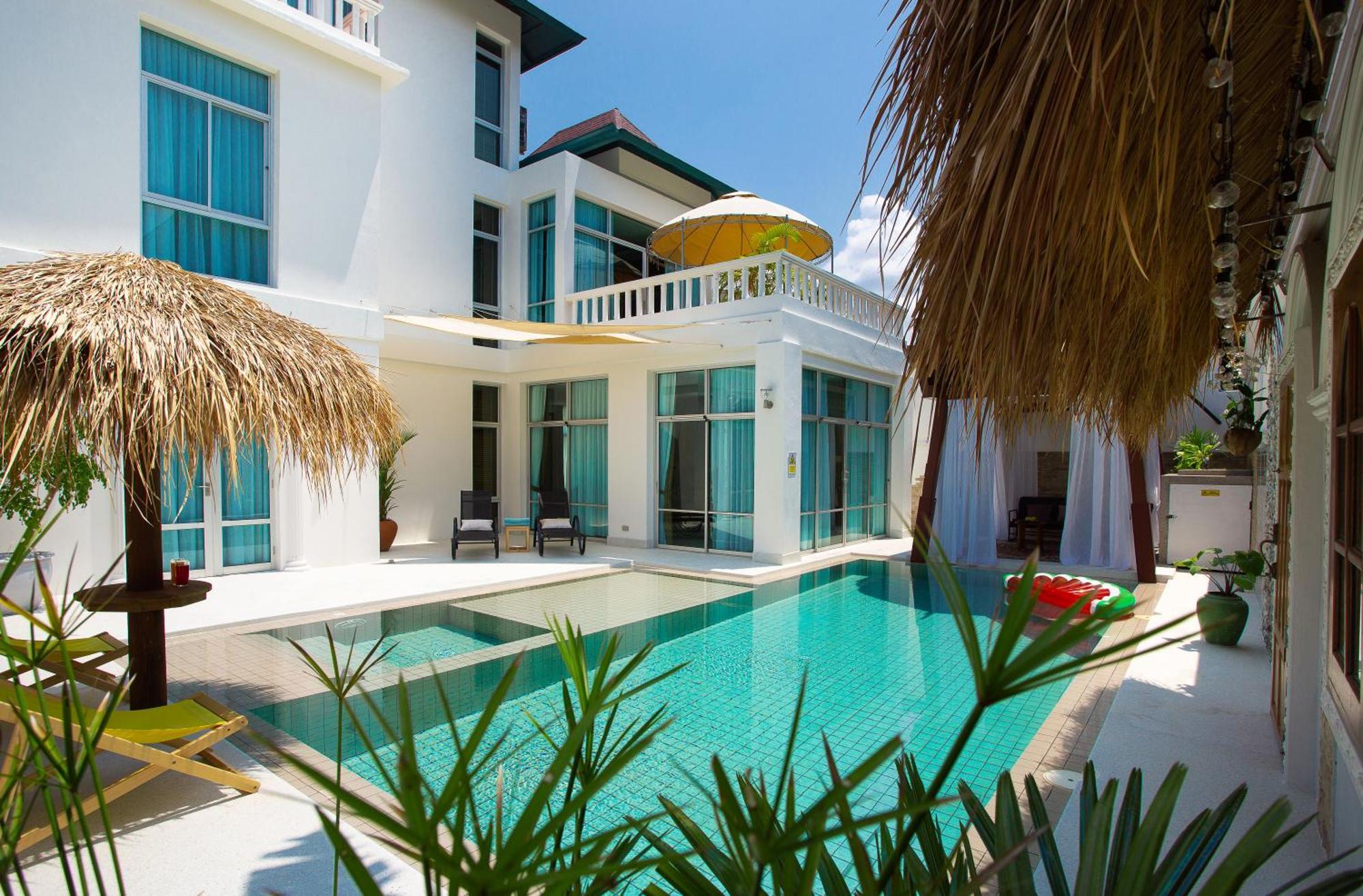 Nagawari Art Maldives Pattaya Villa Na Chom Thian Ngoại thất bức ảnh
