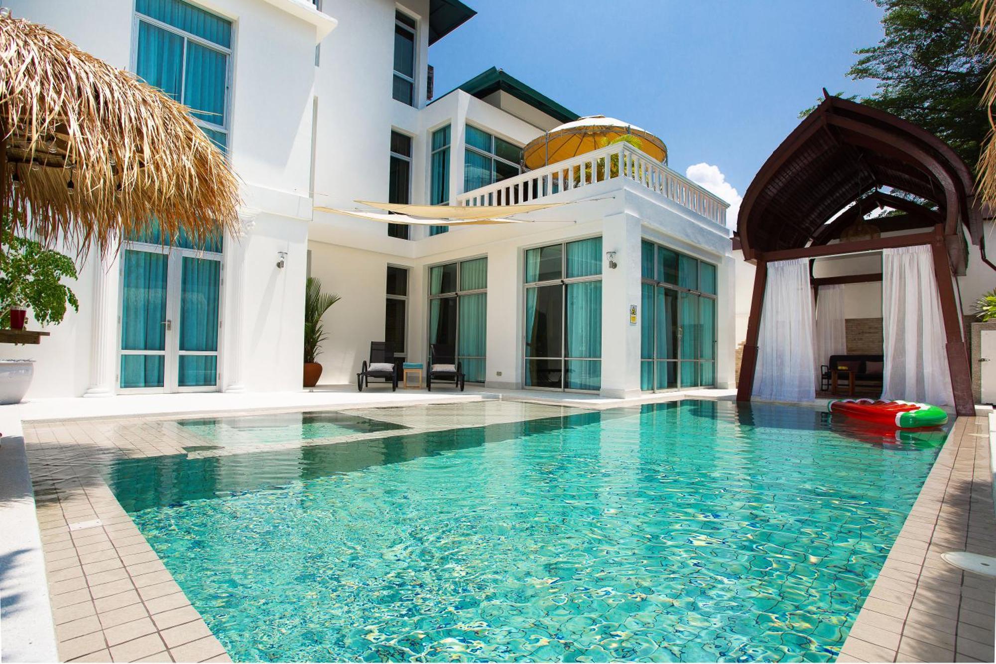 Nagawari Art Maldives Pattaya Villa Na Chom Thian Ngoại thất bức ảnh