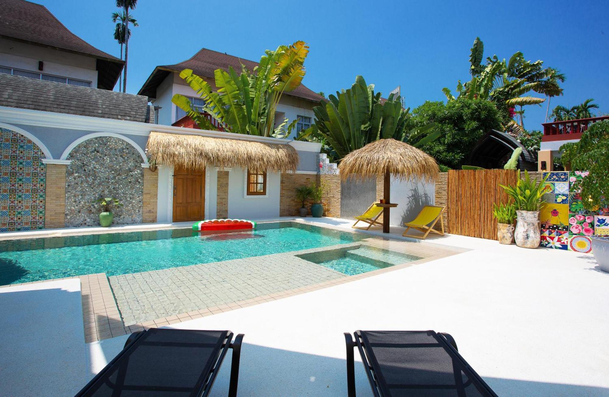 Nagawari Art Maldives Pattaya Villa Na Chom Thian Ngoại thất bức ảnh