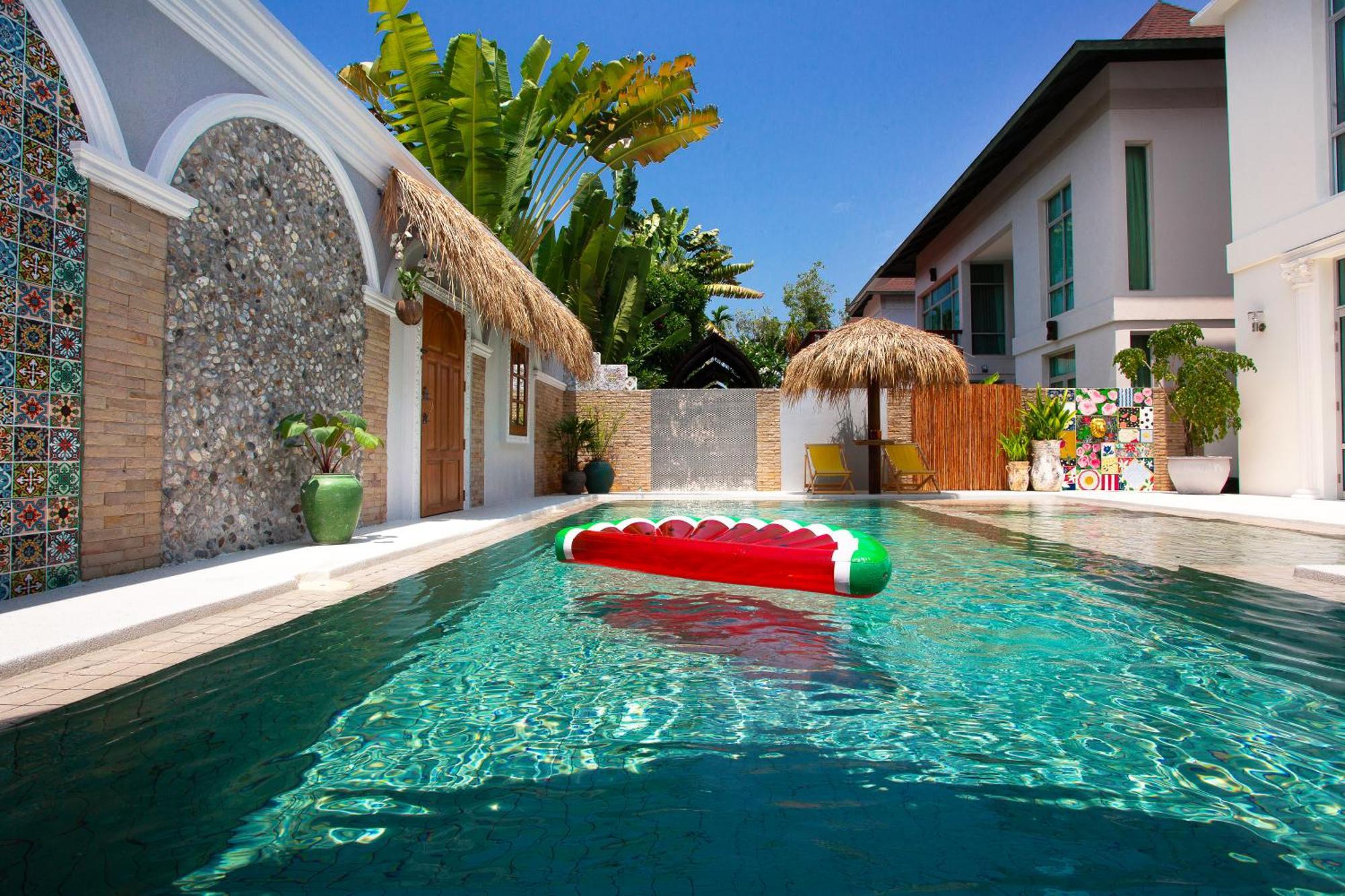 Nagawari Art Maldives Pattaya Villa Na Chom Thian Ngoại thất bức ảnh